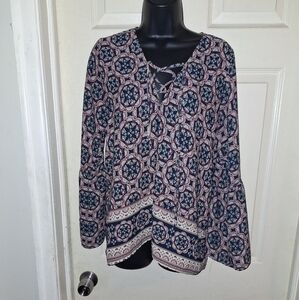 Abercrombie&fitch flowy blouse size Medium